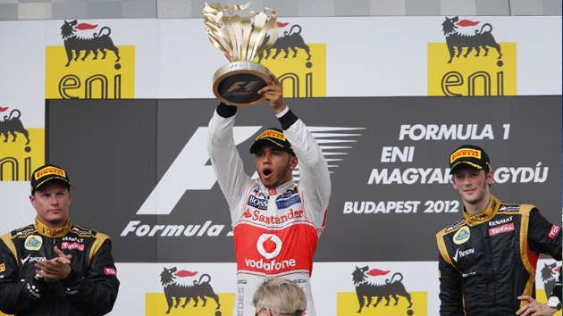 Hamilton gana el GP de Hungría y Alonso se mantiene como líder