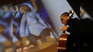 Pinturas en 3D con acompañamiento musical