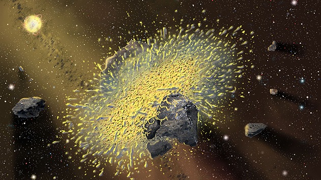 Reconstruyen el impacto del mayor asteroide que sacudió la Tierra e hirvió los océanos