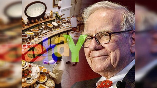 ¿Cuánto pagaría por una cena con el multimillonario Warren Buffett?