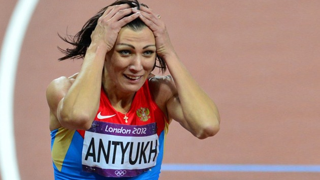 Londres 2012: la rusa Natalia Antiuj, oro en 400 metros vallas