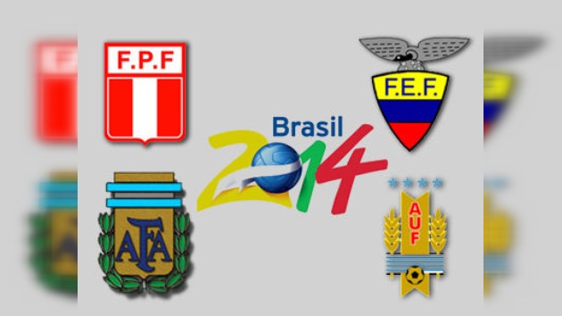 Victorias de Argentina, Uruguay, Ecuador y Perú en su debut para llegar a Brasil 2014