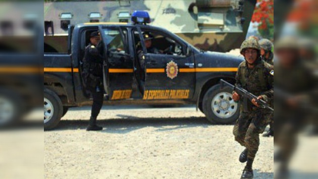Centroamérica presenta sus armas para luchar contra el crimen