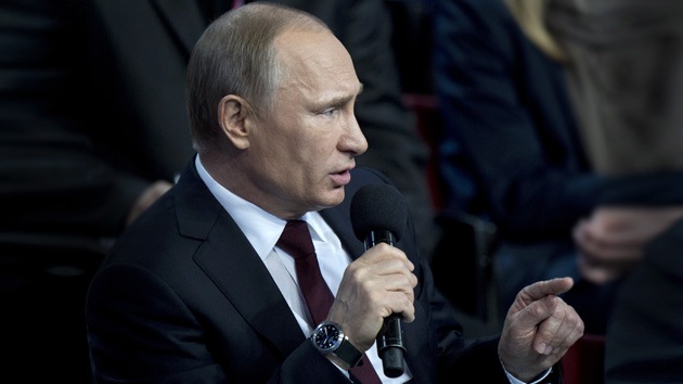 Putin: "El Internet surgió como un proyecto especial de la CIA"