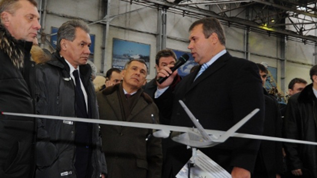 Publican la foto de la maqueta de un nuevo drone ruso
