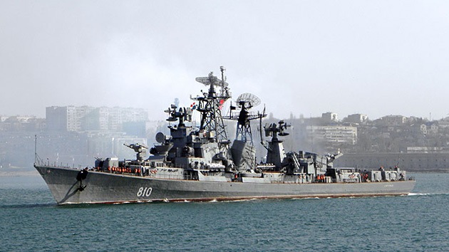 Otro buque de guerra ruso zarpa hacia el Mediterráneo