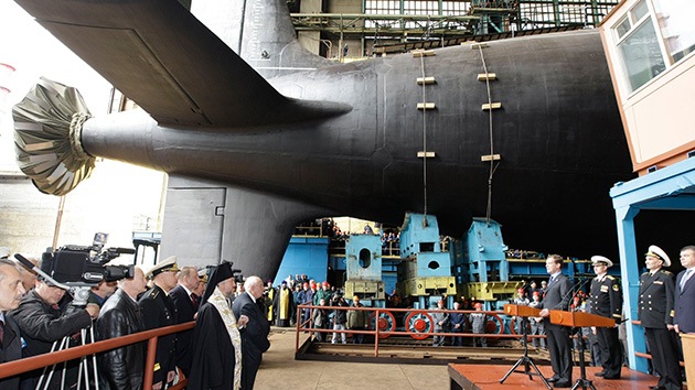 La Armada rusa incorpora el primer submarino nuclear clase Yasen