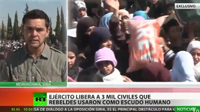 RT en Siria: Civiles liberados de los rebeldes relatan su pesadilla