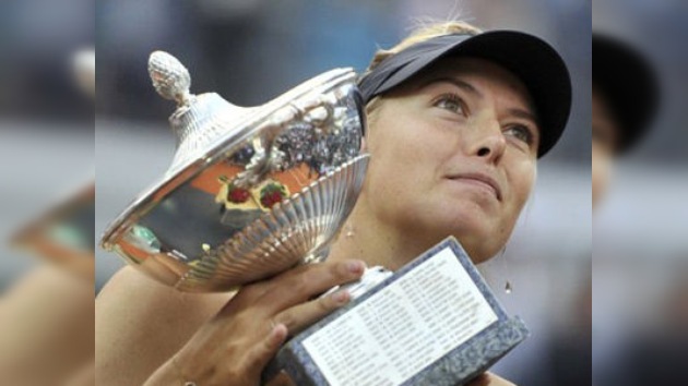 Sharápova asciende hasta la séptima posición de la WTA tras su triunfo en Roma