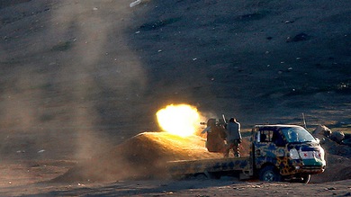 Kobani, desde dentro: Primeras imágenes de la batalla entre kurdos y el EI en Siria