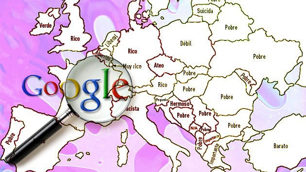 Mapas: España "vacía", Italia "racista", Bélgica "aburrida" y otros estereotipos de Google