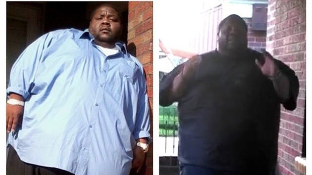 El "inspirador" entrenamiento de un hombre de 360 kg se hace viral en Facebook