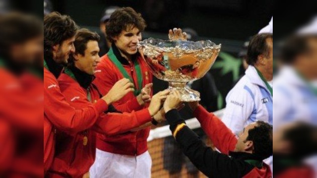 Rafael Nadal conquista la quinta Copa Davis para España