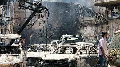 Damasco recibe el Ramadán en ruinas y rodeado por rumores mediáticos