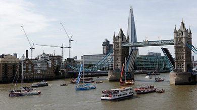 Los altos precios de la propiedad en Londres obligan a una joven a vivir en un barco