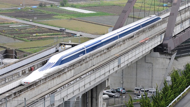 Japón prueba el tren 'flotante' más veloz del mundo