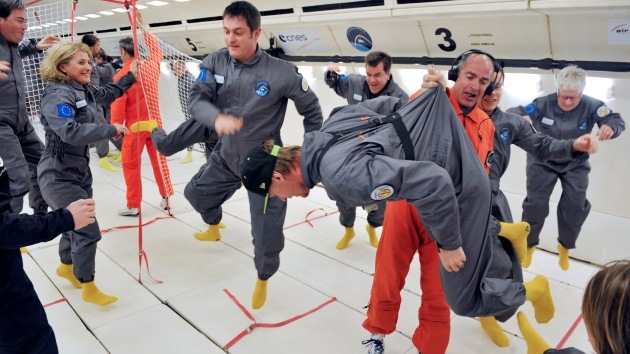 Fotos: Primer vuelo comercial en Europa en un avión sin gravedad