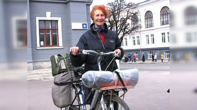 La edad no cuenta: una rusa de 71 años recorrerá 7.000 kilómetros en bicicleta