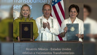 México y Estados Unidos firman un acuerdo petrolero