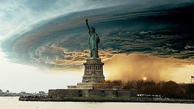 Fotos: Internet enloquece con las imágenes apocalípticas de la supertormenta Sandy