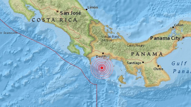 Fotos: Sismo de 6,0 en Panamá y Costa Rica
