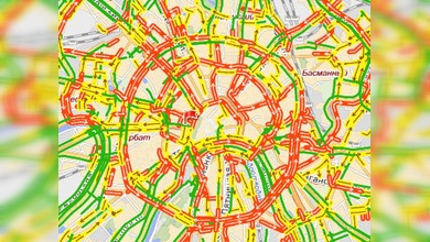 Moscú sigue en espera de una solución a los atascos de tráfico
