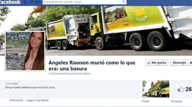 Investigan a un grupo en Facebook que festejó la muerte de una adolescente