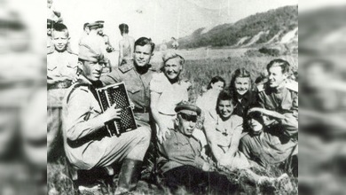 El joven soldado regresaba de Berlín
