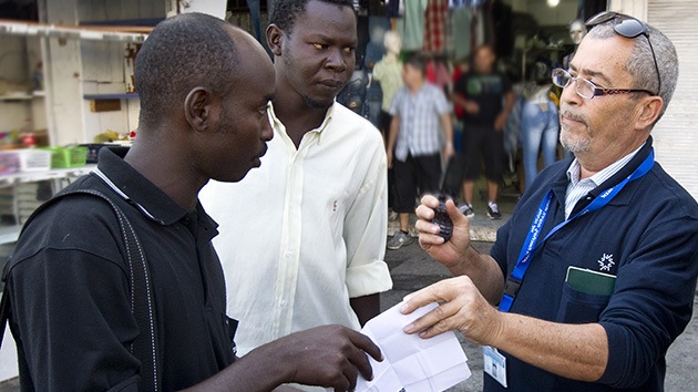 Israel exige muestras de ADN a los refugiados africanos