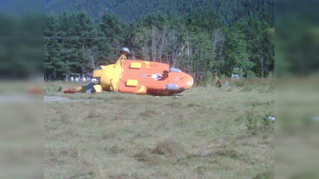 Un helicóptero con funcionarios a bordo cae en los montes del Cáucaso ruso