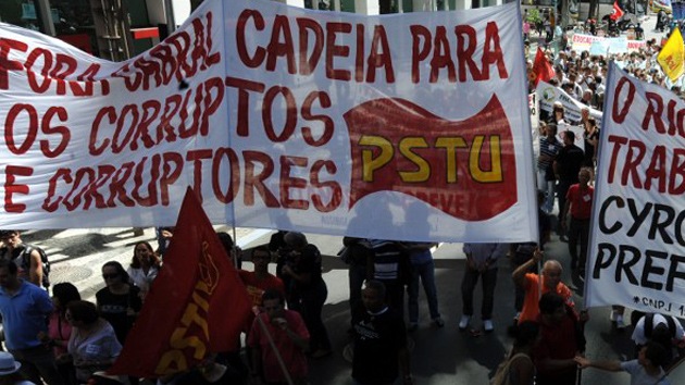 Las huelgas en Brasil pueden afectar al comercio internacional del país