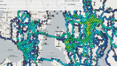 Un 'oráculo' con GPS: un programa predice dónde y a qué hora estaremos en unos años