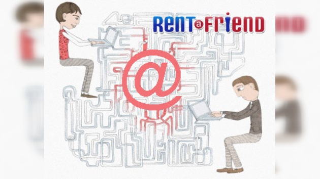 Una página web ofrece 'amigos de alquiler'
