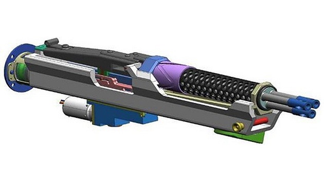 Alemania desarrolla una ametralladora a motor eléctrico de triple cañón