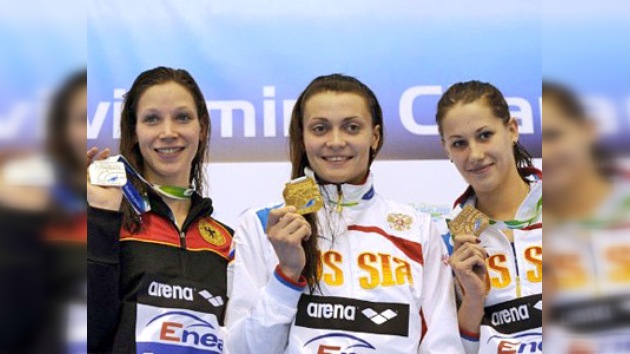 Rusia conquista el oro y el bronce en el Campeonato Europeo de Natación