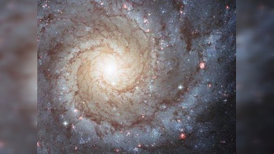 Captan evolución de una galaxia espiral a una elíptica