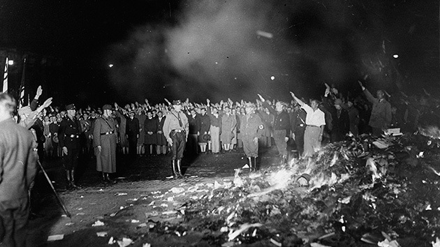 Quema de libros, el vandalismo de los nazis hace 80 años