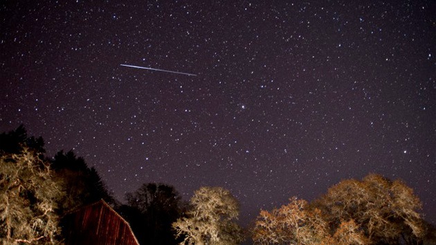 Video: Lluvia de meteoros en California