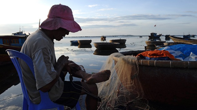 Esclavos asiáticos producen gambas para supermercados de EE.UU y Reino Unido