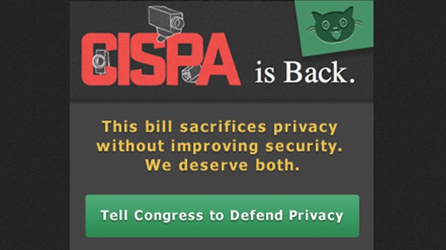 Decenas de páginas de Internet protestan contra la CISPA