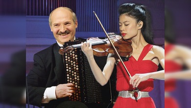 El posible dúo de Vanessa-Mae y el líder de Bielorrusia