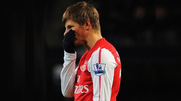 Andréi Arshavin, ignorado en el Arsenal y tentado por el Anzhí