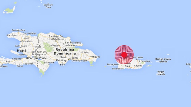 Un sismo de magnitud 6,5 sacude Puerto Rico