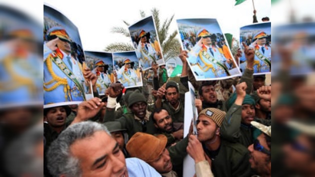 Gaddafi no descarta una posible alianza con grupos radicales islámicos