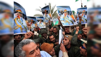 Gaddafi no descarta una posible alianza con grupos radicales islámicos