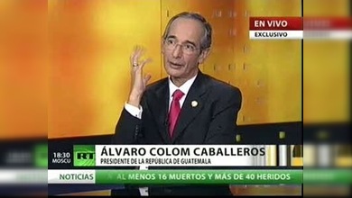 Entrevista en exclusiva con el presidente de Guatemala