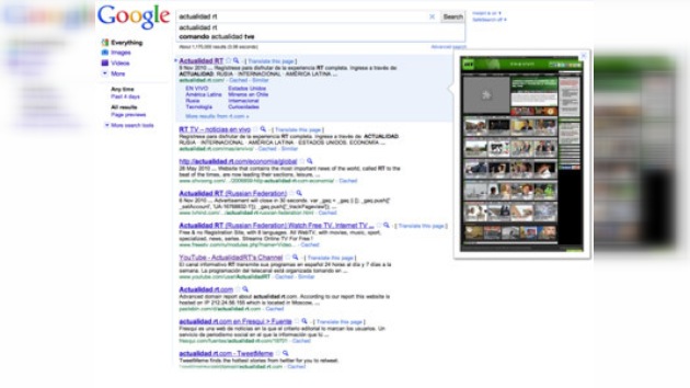 Google lanza "Instant Preview"