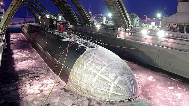 El tercer crucero submarino estratégico ruso avanzado inicia pruebas de navegación