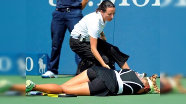 Viktoria Azarenka sufre conmoción cerebral en pleno US Open