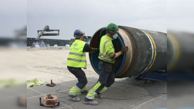 La primera línea del Nord Stream une Rusia y Alemania